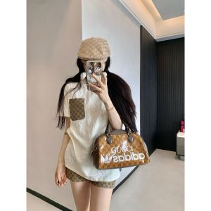 グッチ 半袖Tシャツ プリント 男女兼用 A30170