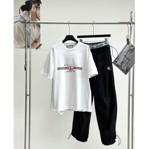 グッチ 半袖Tシャツ ラウンドネック オシャレ 男女向け A30167