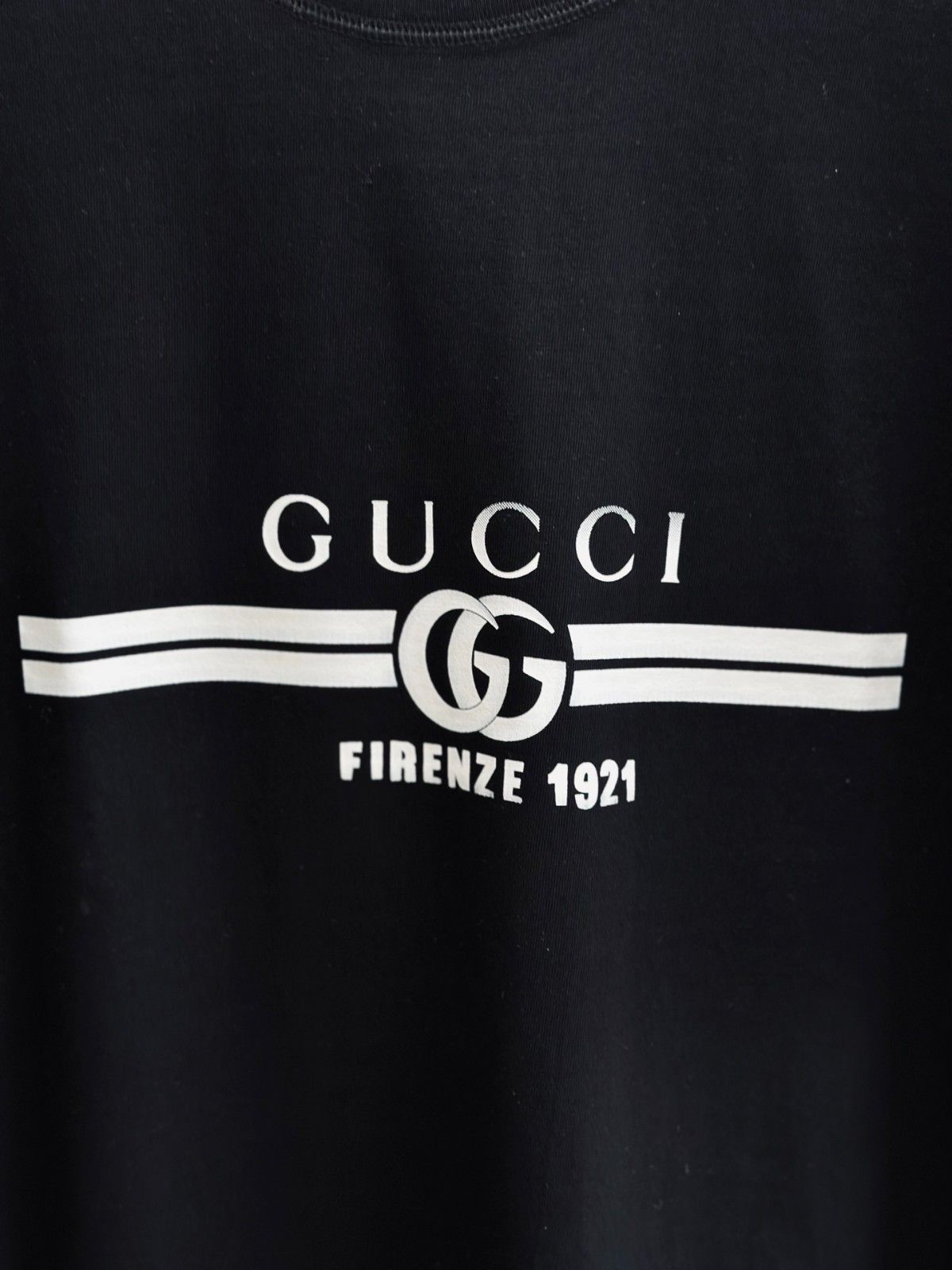 グッチ 半袖Tシャツ ラウンドネック オシャレ 男女向け A30167