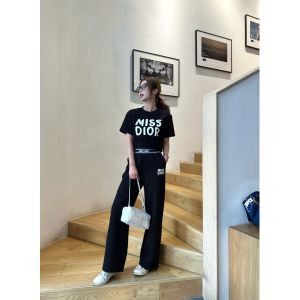 ディオール セットアップ 半袖Tシャツ＋パンツ プリントカジュアル A30199