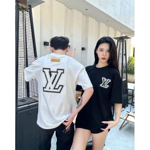 ルイヴィトン 半袖Tシャツ カップル 日常 カジュアル A30210