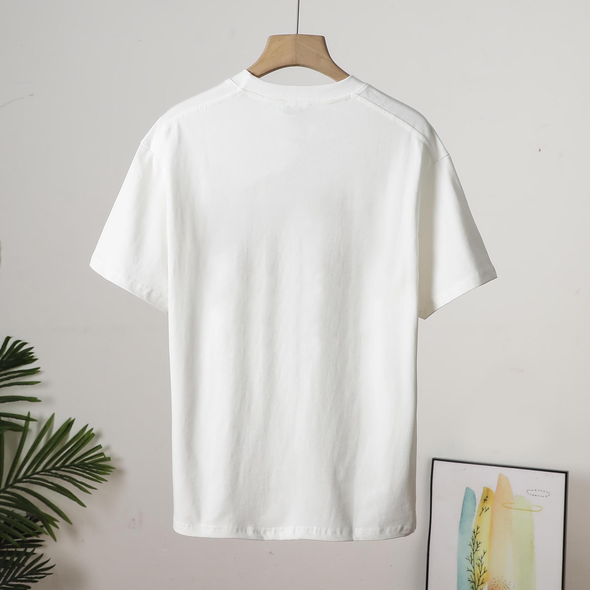 ロエベ 半袖Tシャツ 刺繍 高品質 カップル A30284