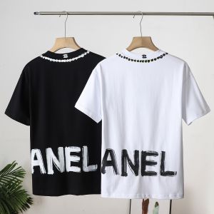 シャネル 半袖Tシャツ コットン 男女兼用 高品質 A30283
