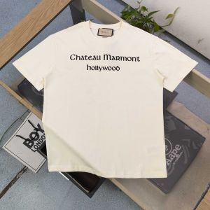 グッチ 半袖Tシャツ 花と文字のロゴプリント カジュアル カップル A30301