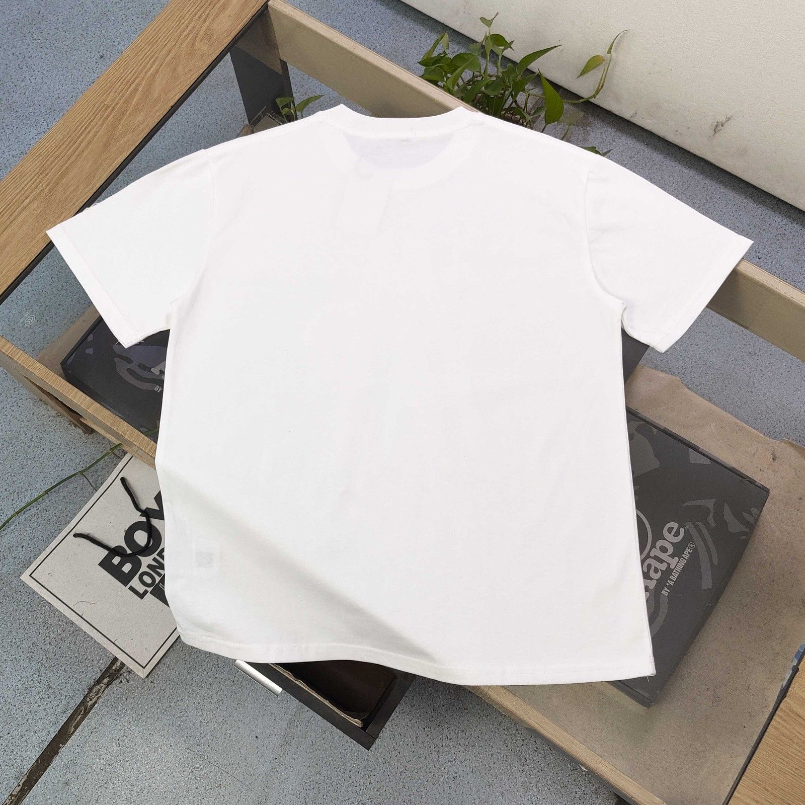 モンクレール 半袖Tシャツ ロゴプリント カジュアル カップル ルーズ A30302