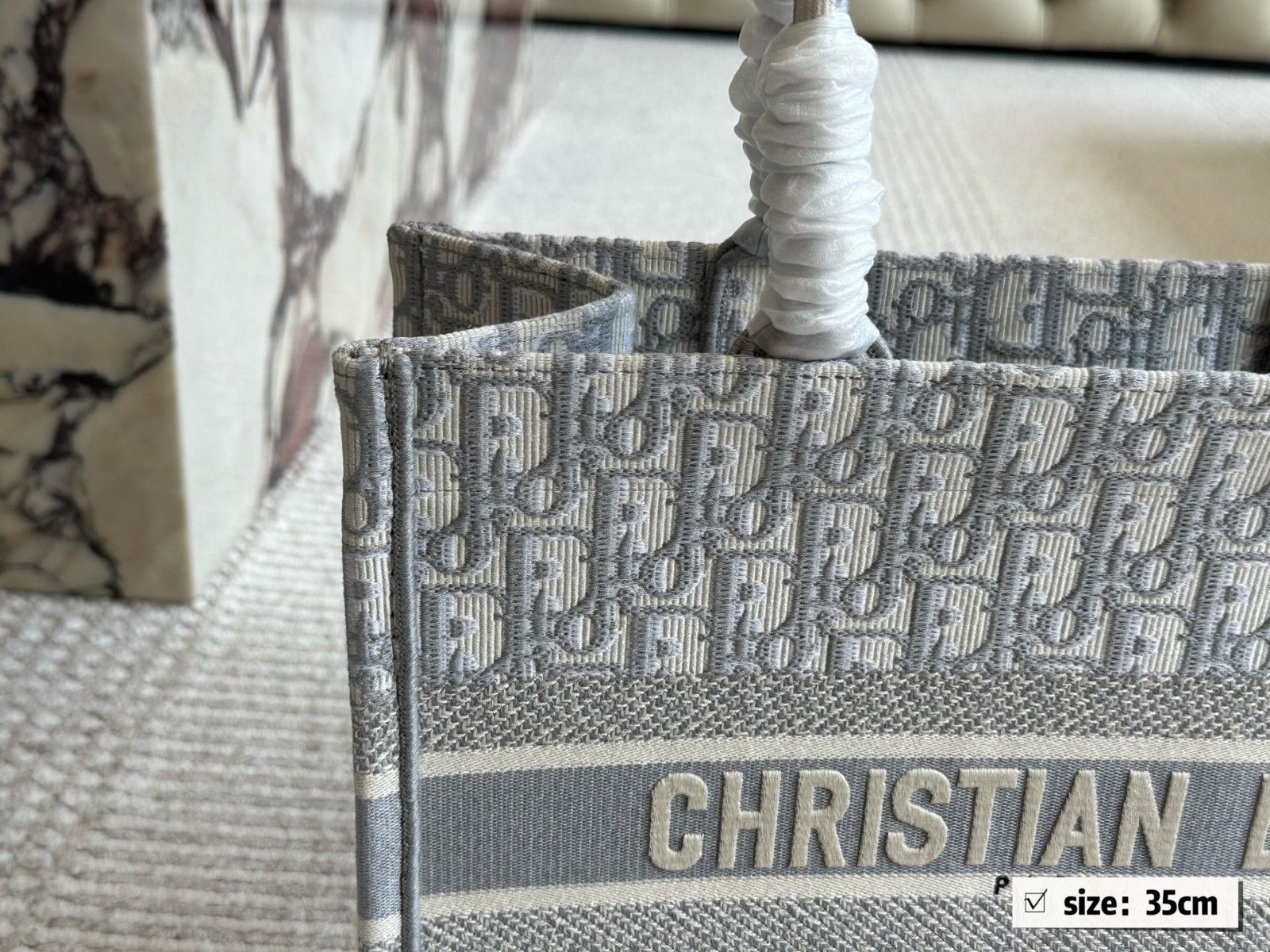 ディオール CDBooktote23 トートバッグ 刺繍 オシャレ A30317