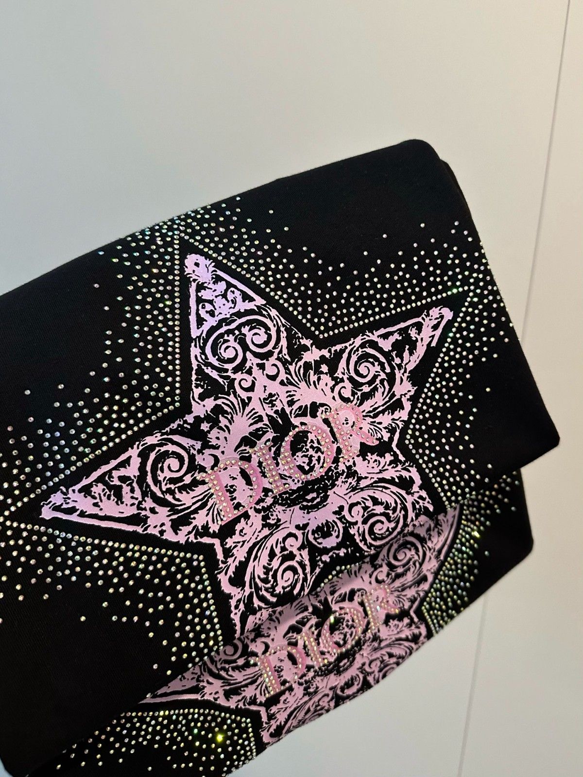 ディオール 半袖Tシャツ 五芒星ホットダイヤモンド オシャレ A30310