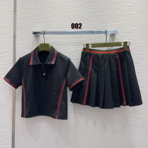 グッチ ラペル半袖トップス スカートセット 可愛い A30315