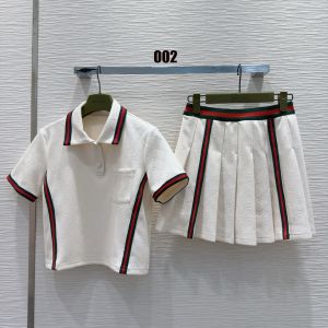 グッチ ラペル半袖トップス スカートセット 可愛い A30315