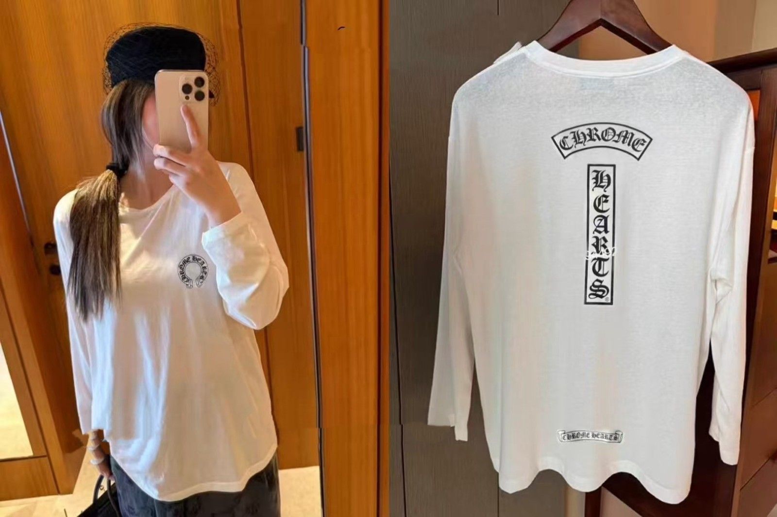 Chrome Hearts 日焼け防止シャツ 長袖 コットン A30323