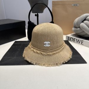 シャネル サンハット 手編み帽子 オシャレ A30337
