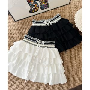 ディオール プリーツスカート リボンロゴ 可愛い A30330