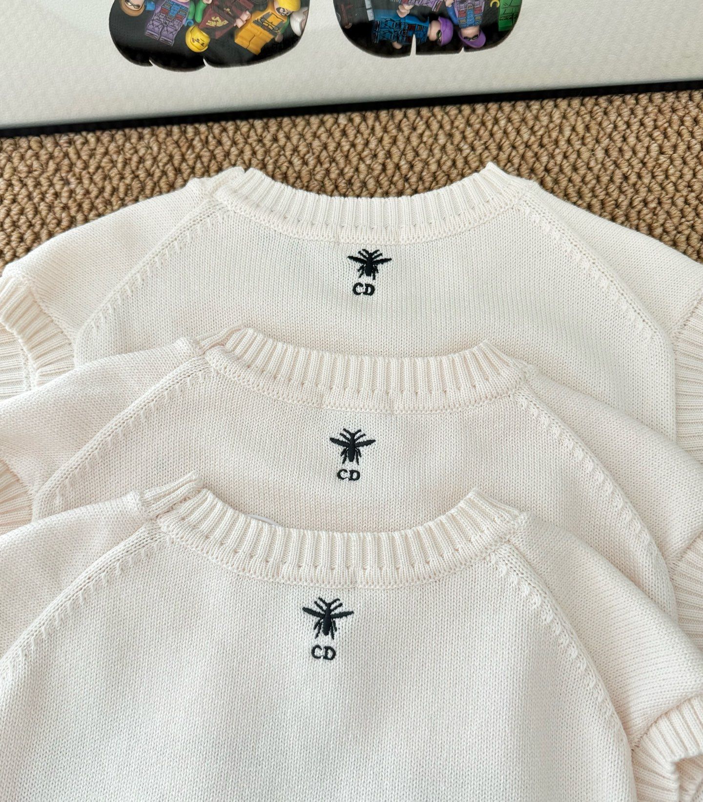 ディオール ニットベスト 刺繍 オシャレ A30327