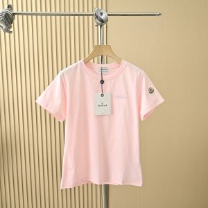 モンクレール Tシャツ半袖 レディース 4色 クラシック コットン A30328