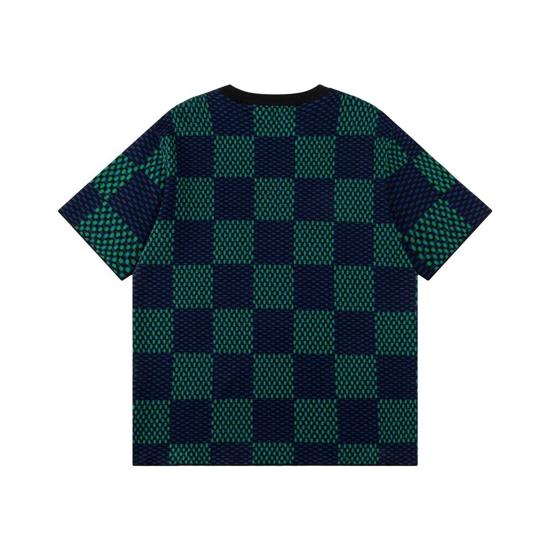 ルイヴィトン 半袖Tシャツ ニットジャカード 高品質 A30358