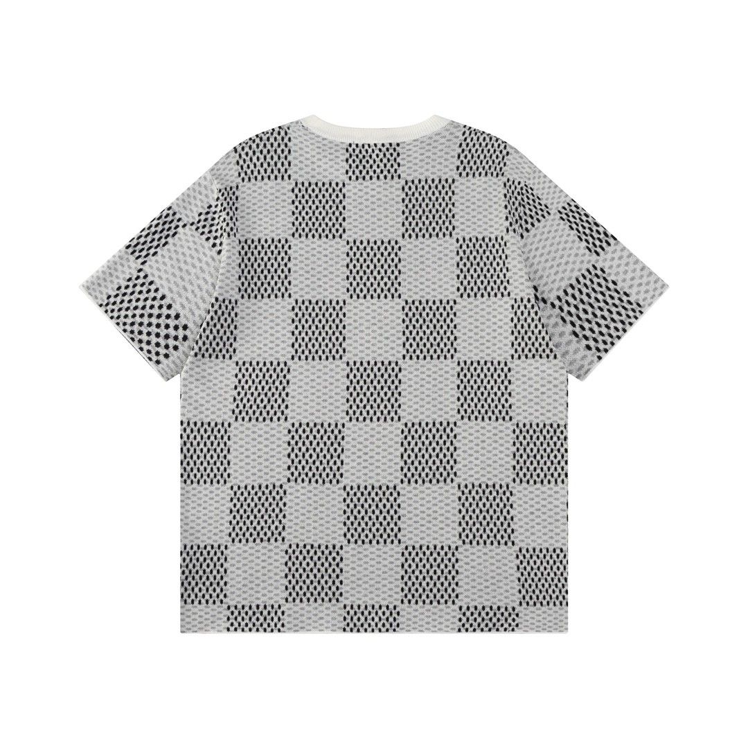 ルイヴィトン 半袖Tシャツ ニットジャカード 高品質 A30358