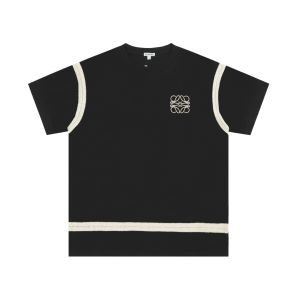 ロエベ Tシャツ半袖 クラシック 刺繍 osサイズ A30341