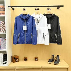 モンクレール 日焼け止め服ジャケット 夏用薄手 メンズ A30363