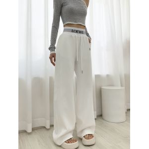ロエベ カジュアルパンツ コントラストウェブトラックパンツ A30375