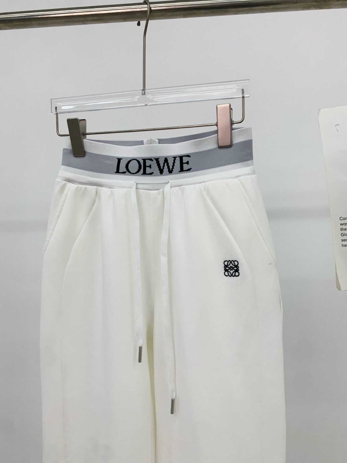 ロエベ カジュアルパンツ コントラストウェブトラックパンツ A30375