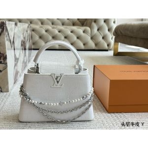 ルイヴィトン  Capucines ハンドバッグ レザー 高品質 多色 A30383