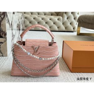 ルイヴィトン  Capucines ハンドバッグ レザー 高品質 多色 A30383