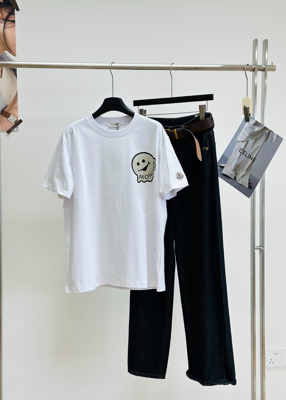 モノグラム Tシャツ リトルモンスター 男女兼用 A30378