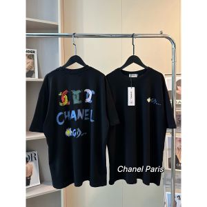 シャネル GD 半袖Tシャツ グラフィティ デイジー オシャレ A30389