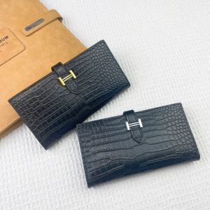 エルメス 縦型財布 レディース 無地レザー 内側ファスナーポケット A30394