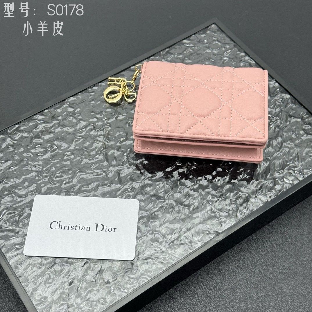 ディオール カードケース 短財布 パテントレザー A30400