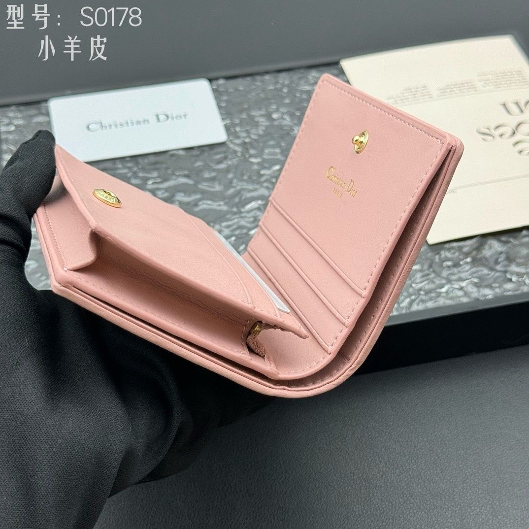 ディオール カードケース 短財布 パテントレザー A30400