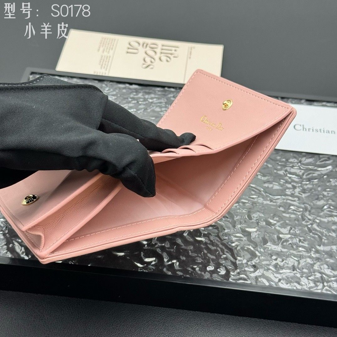 ディオール カードケース 短財布 パテントレザー A30400