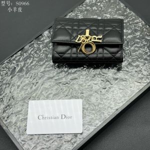 ディオール My Dior Glycine ウォレット 短財布 レザー A30399
