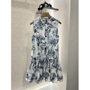 ディオール ワンピース ノースリー ブプリント オシャレ A30412