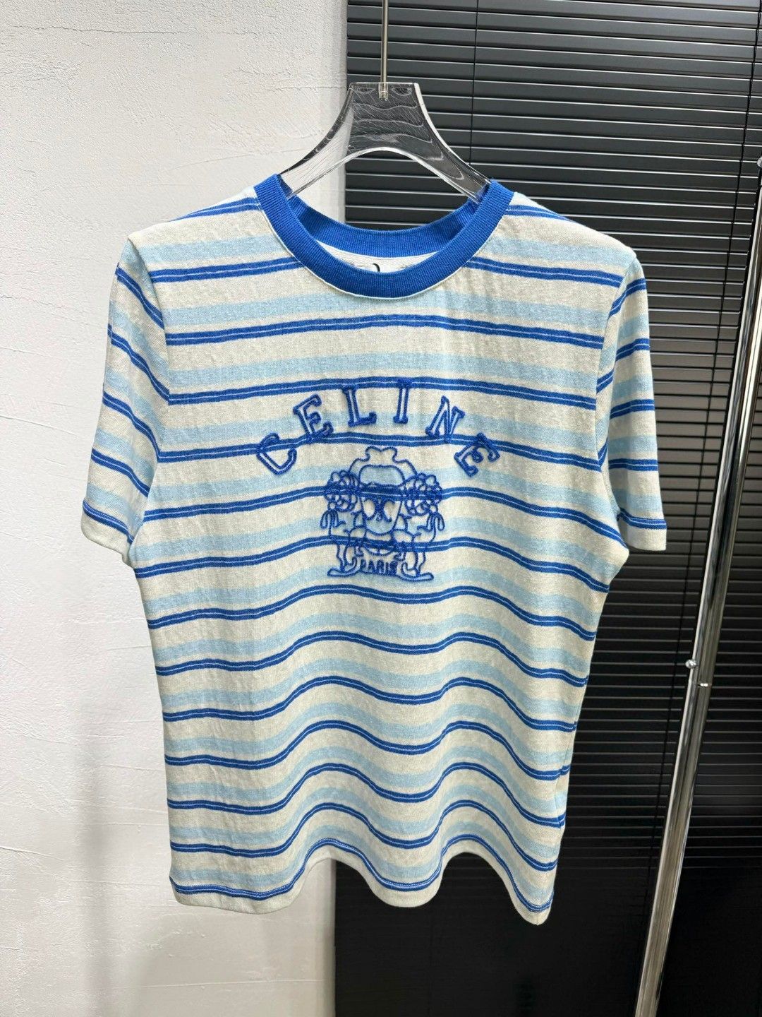 セリーヌ 半袖Tシャツ 刺繍 レディース 可愛い A30409