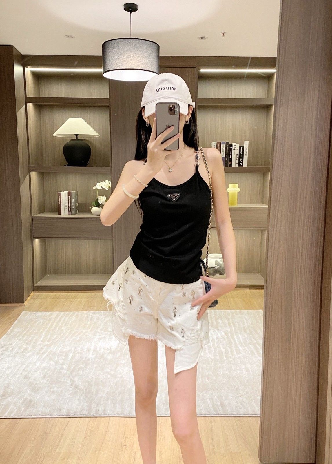 プラダ キャミソール レディース セクシー A30408