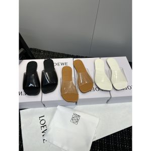 ロエベ サンダル レディース スリッパ レザー オシャレ A30414
