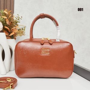 ミュウミュウ ブリーフケース ハンドバッグ パテントレザー 7色 人気 A30433