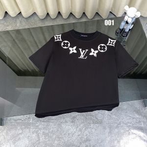 ルイヴィトン 半袖 Tシャツ クラシック ラウンドネック 男女向け A30427
