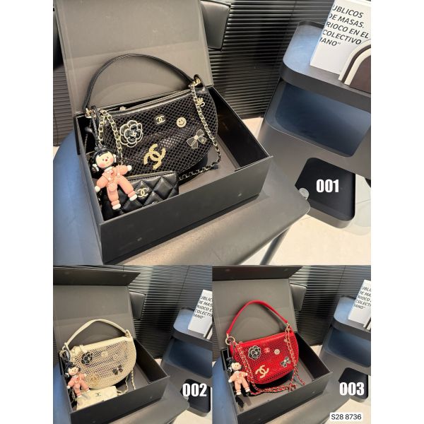 シャネル ショルダーバッグ ホローメッシュ 可愛い A30440