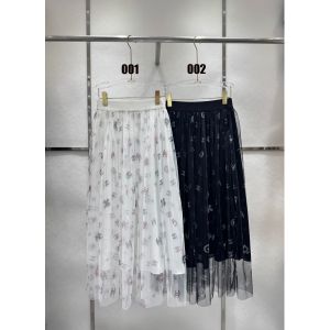シャネル メッシュスカート ロゴ オシャレ A30439