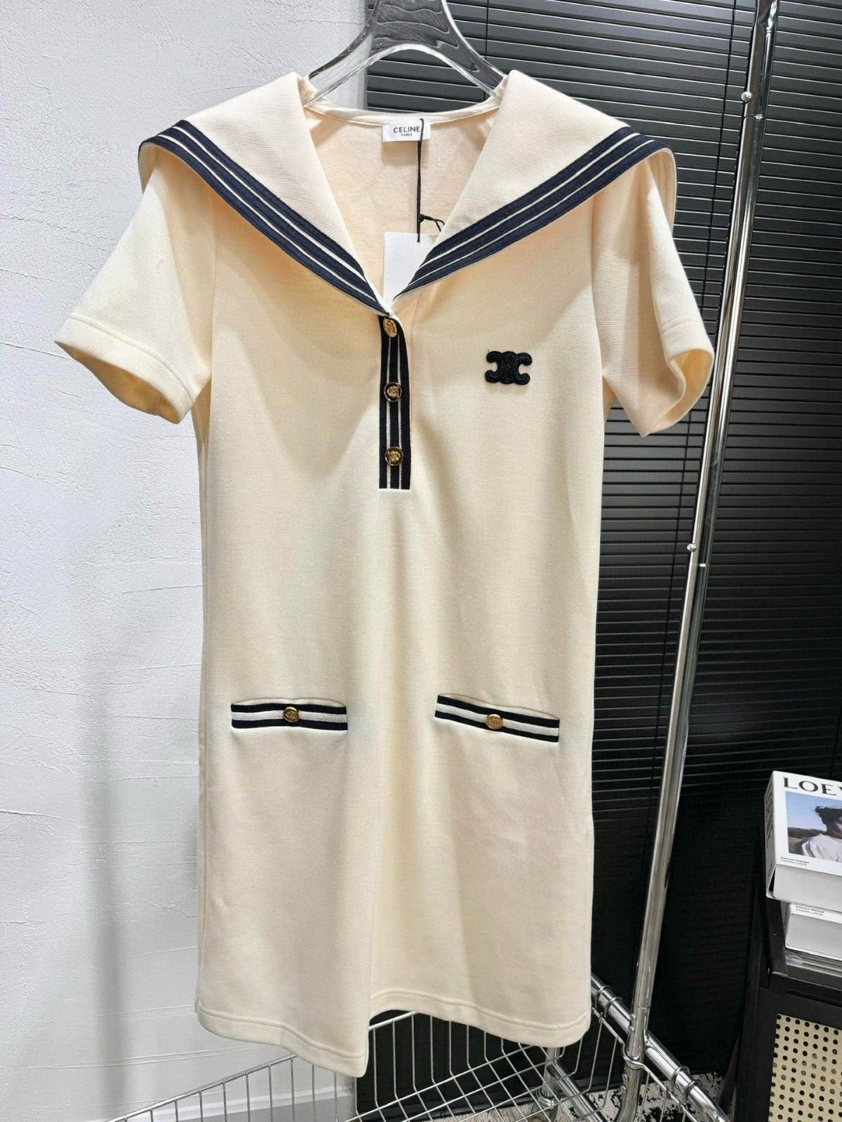セリーヌ ワンピース 可愛い 2色 シンプル A30437
