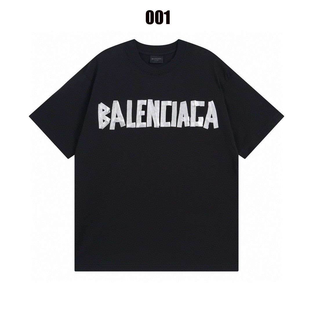 バレンシアガ 半袖Tシャツ クラシック プリント 高品質 A30436