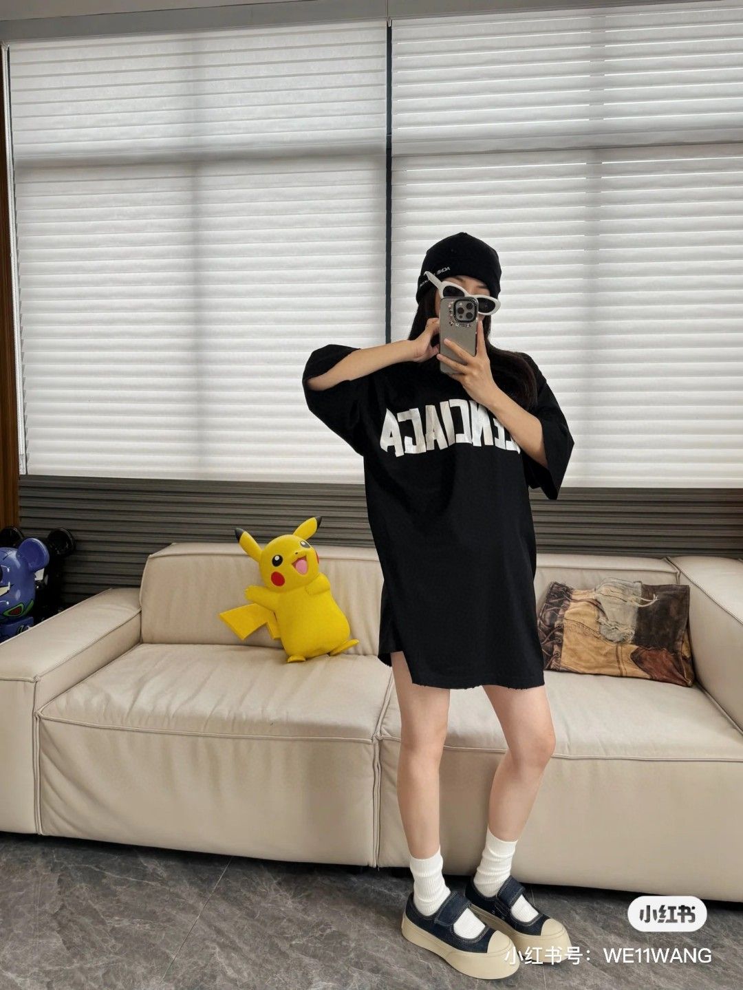 バレンシアガ 半袖Tシャツ クラシック プリント 高品質 A30436