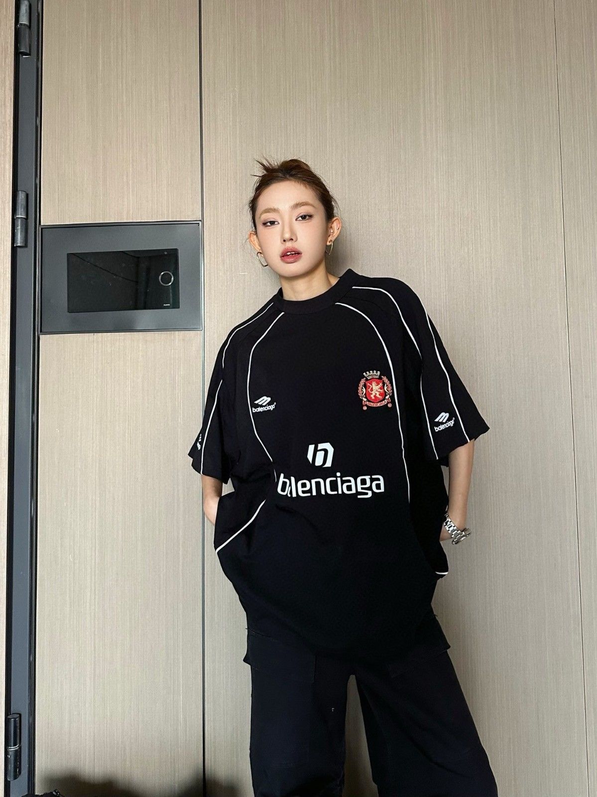 バレンシアガ BLCG 25SS 半袖Tシャツ 刺繍 高品質 男女向け A30443