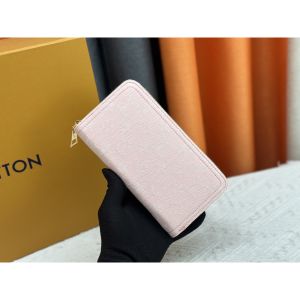 ルイヴィトン ジップウォレット デニム ピンク 経典的 M82958 A30454