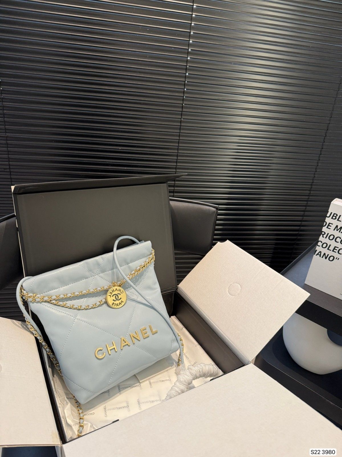 シャネル CHANEL 22 ミニバック 2WAY 可愛い A30444