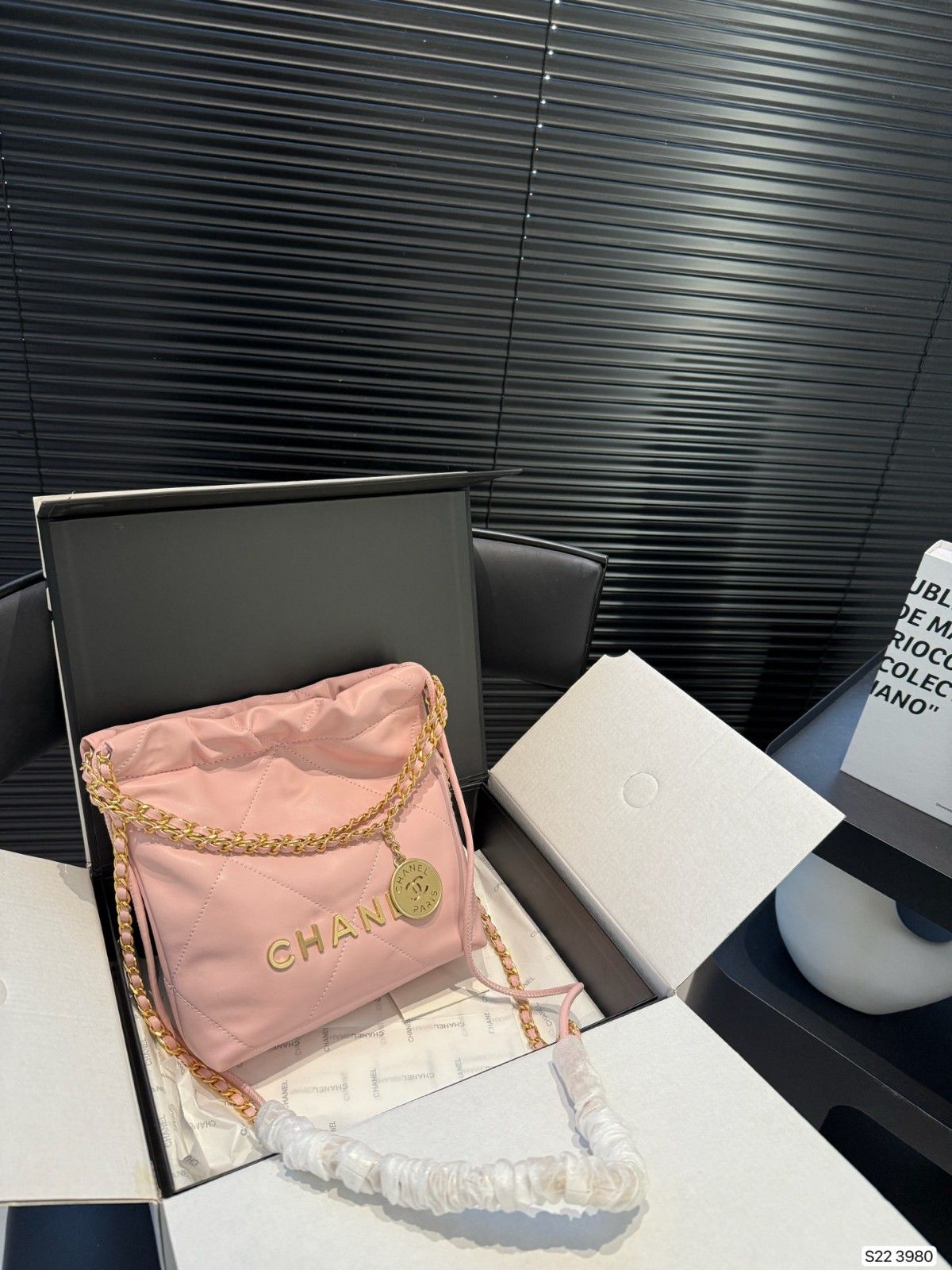 シャネル CHANEL 22 ミニバック 2WAY 可愛い A30444