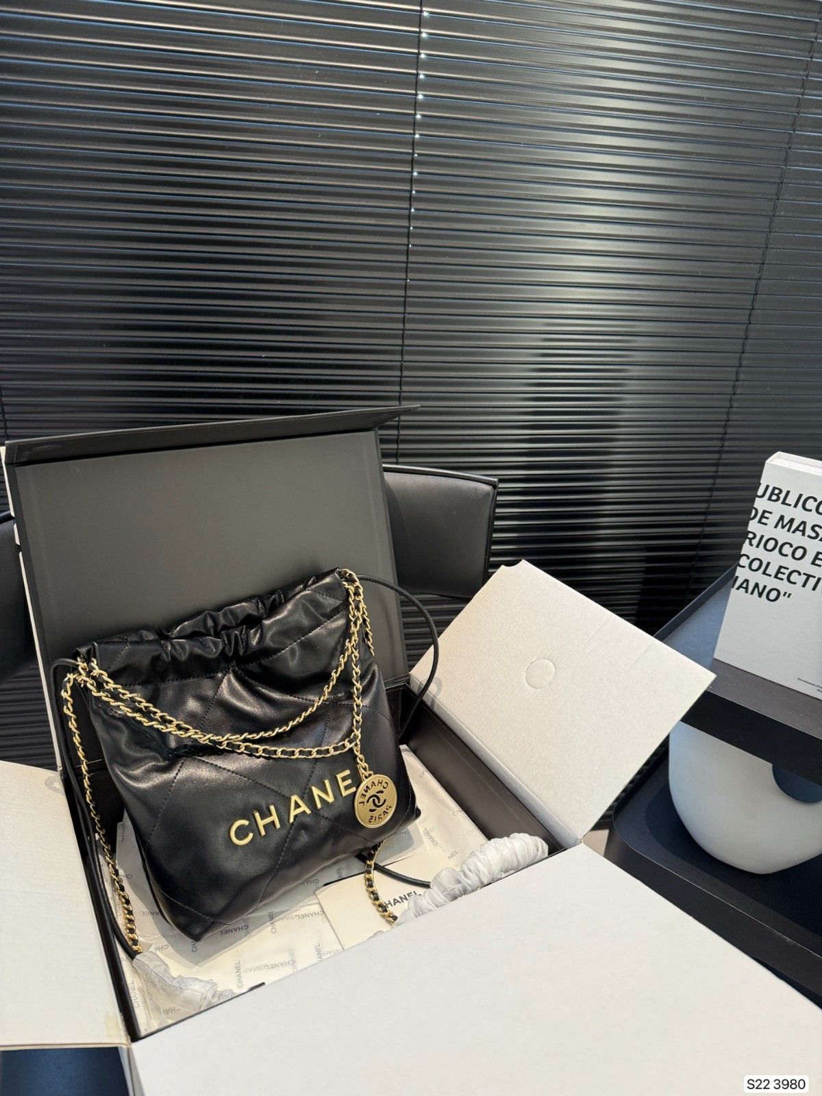 シャネル CHANEL 22 ミニバック 2WAY 可愛い A30444