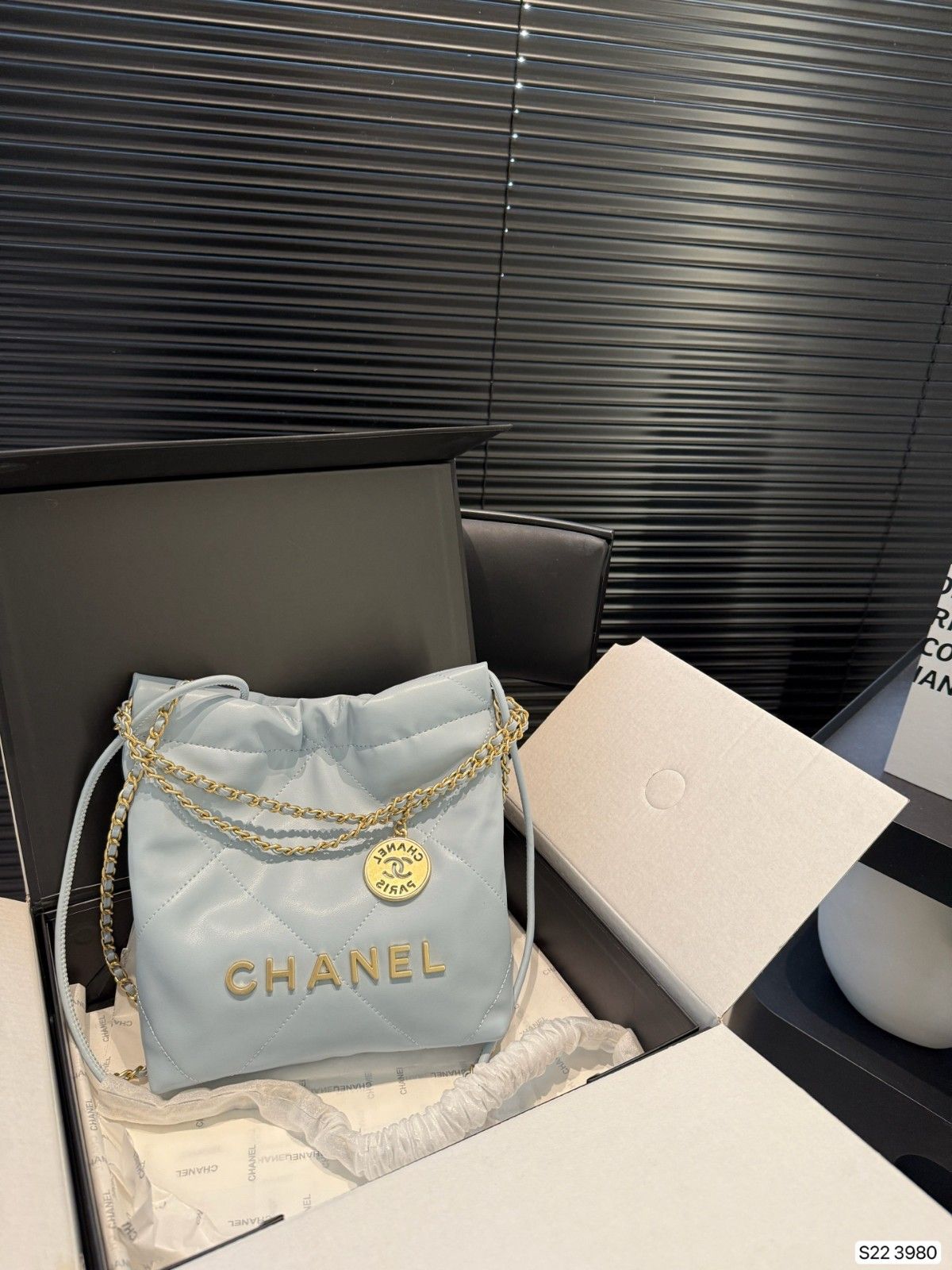 シャネル CHANEL 22 ミニバック 2WAY 可愛い A30444